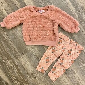Nanette Baby Sweater and Pants Outfit Size 3-6 Months
